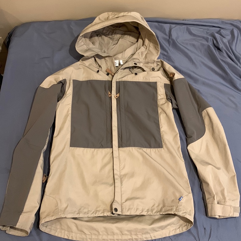 Fjallraven Keb Jacket Rare Sand Color Mens Large